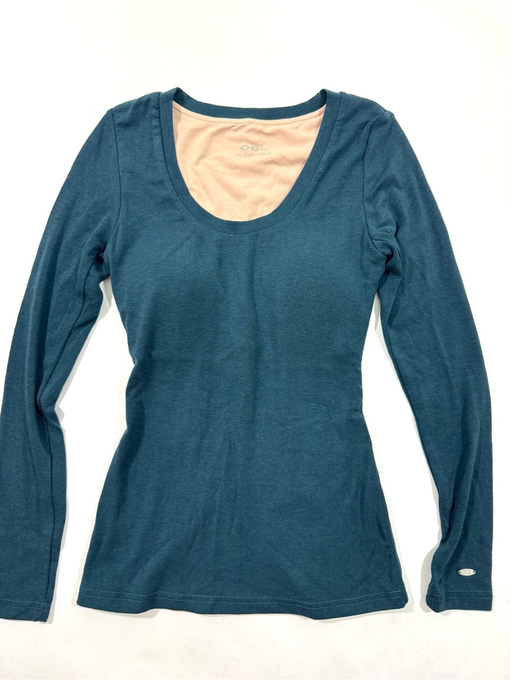 OGL Casual Fitted Everyday Bra Top Long Sleeve